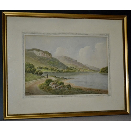 3081 - Guy Morrison (Irish) Glenear, Sligo  signed, titled, watercolour, 24.5cm x 36cm