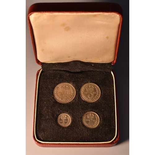 3942 - Coins, GB, George V, 1935 Maundy Set, 4d - 1d, boxed en suite, B/unc