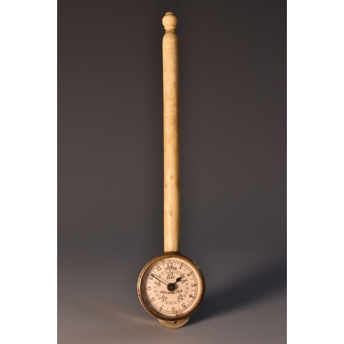 3974 - Cartography and Map Reading - an early 20th century Rotameter, 1.5cm register marked out in feet and... 