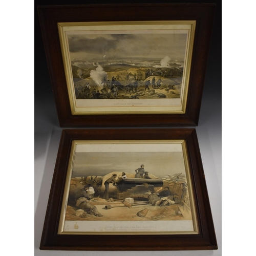 4033 - Crimean War - a set of three, Thomas Picken (1815-70), after William Simpson (1823-1899), The Ruins ... 