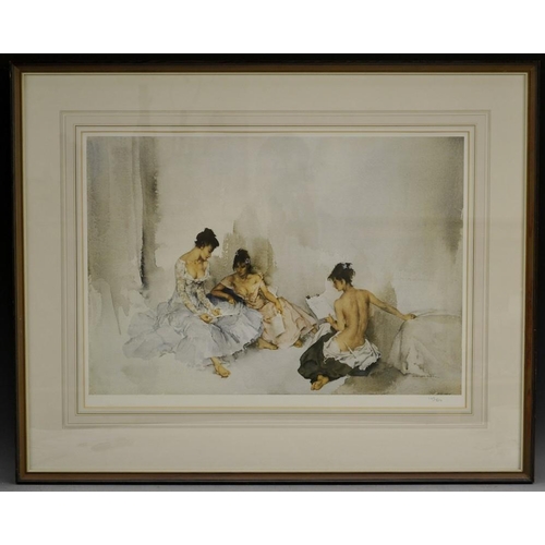 3381 - Sir William Russell Flint (1880 - 1969), after, Act II Scene I, coloured print, published by Michael... 