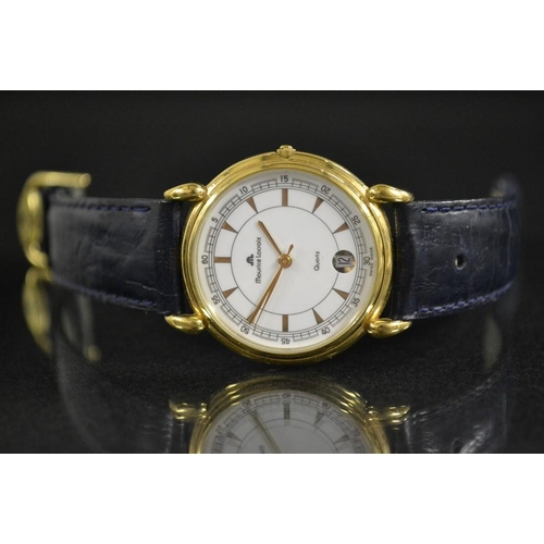 Maurice Lacroix a classic 92124 wristwatch white dial arrow