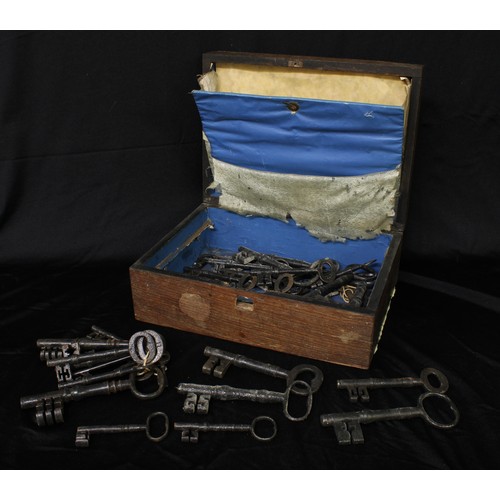 5337 - Copoclephily - a collection of 19th century and later keys, various forms and sizes, the largest 14.... 