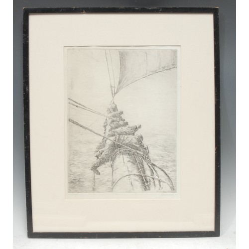 5328 - Arthur John Trevor Briscoe  (1873 - 1943), by and after, Running Repairs, etching, signed in pencil,... 