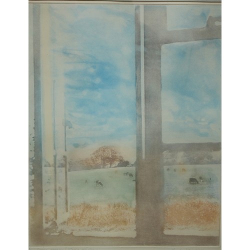 383 - B Wilson, by and after, Spring Morning, Studio Window, a limited edition print 1/90; Anthony Gibbs, ... 