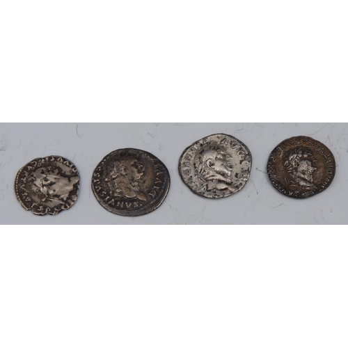 1599 - Roman, Vespasian, Silver Denarii,  TRI POT, good Fine; another, TRP VIIII IMP XIIII COS VII PP, good... 