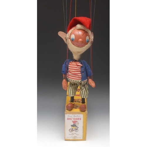 1 - SS Big Ears (large Ball Head) - from the Enid Blyton children's novel Noddy - Pelham Puppets SS Rang... 