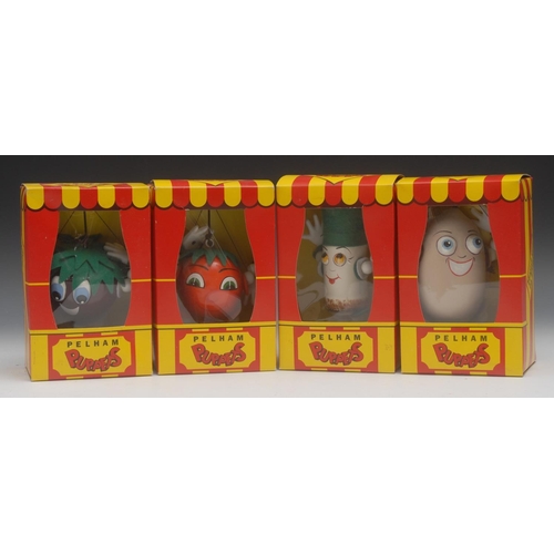 1134 - Junior Fruit and Vegetables - Pelham Puppet Junior Puppet Range, comprising FV2 Potato, FV6 Radish, ... 