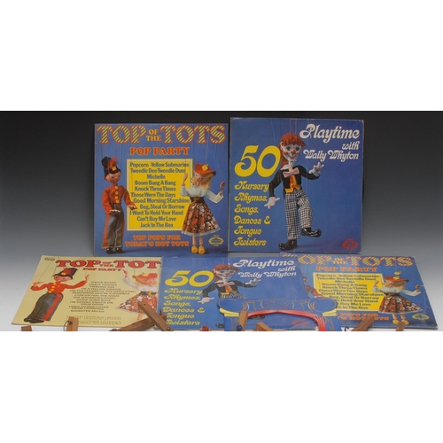 1161 - Pelham Puppets Accessories - LPs, including Top of the Tots Pop Party and Playtime with Wally Whyton... 