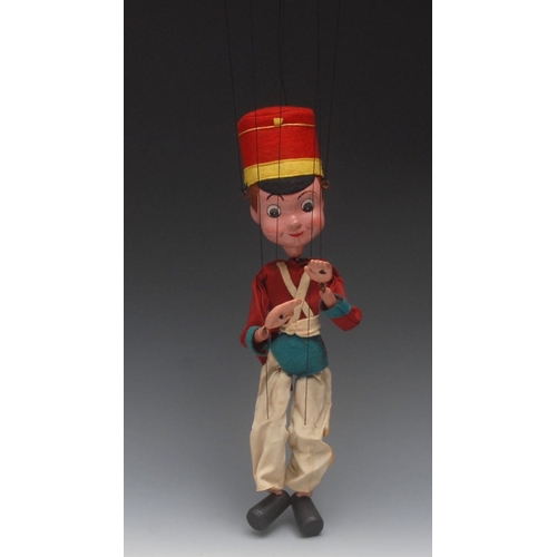 119 - SL Bom the Toy Drummer, from Enid Blyton - Pelham Puppets SL Range, moulded head with painted featur... 