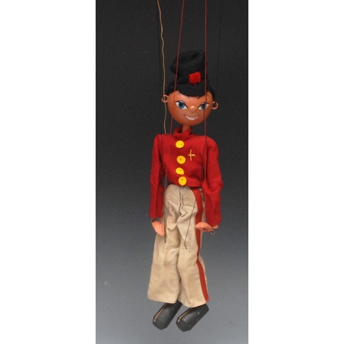 15 - SS Fritzi - Pelham Puppets SS Range, wooden ball head, black hair, hand painted features, blue eyes,... 