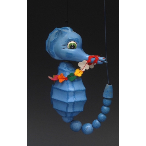 194 - SL 63 Sea Horse - very rare, Pelham Puppets SL 63 Range,  hollow moulded head with painted features,... 