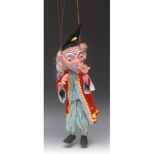 214 - SL 63 Wizard - Pelham Puppets SL 63 Range, hollow moulded head with painted features, open hands, st... 