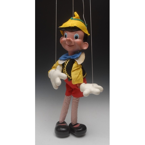 253 - Display Pinocchio - Pelham Puppets Display Range, modelled after the Walt Disney character, hollow m... 