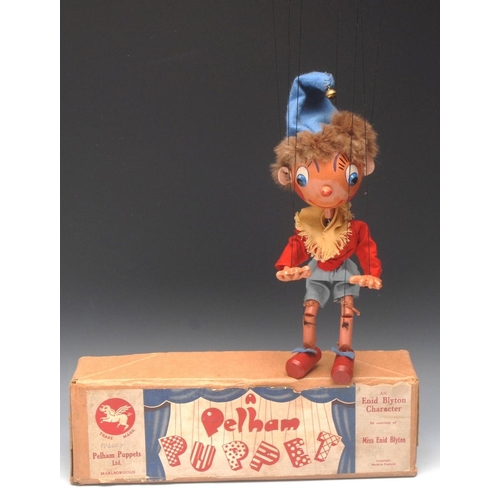 433 - SS Noddy from the Enid Blyton children's novel Noddy - Pelham Puppets SL Range, early version with l... 