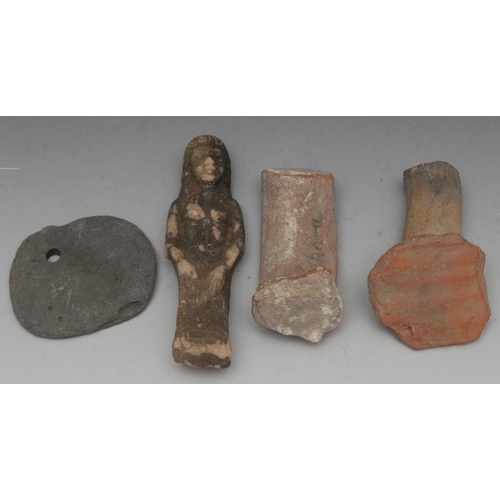 2564 - Antiquities - pottery fragments, various (4)