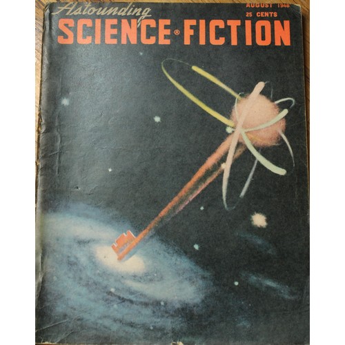 5804 - Pulp Fiction, Sci-Fi - Astounding Science Fiction, 1944: March-September, November-December, (9); 19... 