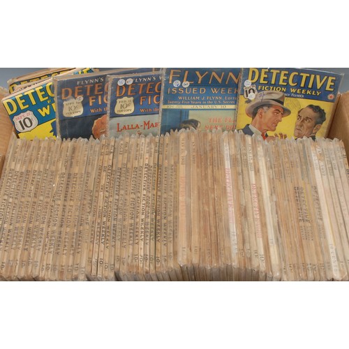 5816 - Pulp Fiction - Flynn's Weekly Detective Fiction, With the Thrill of Truth: January 10 1925, Septembe... 