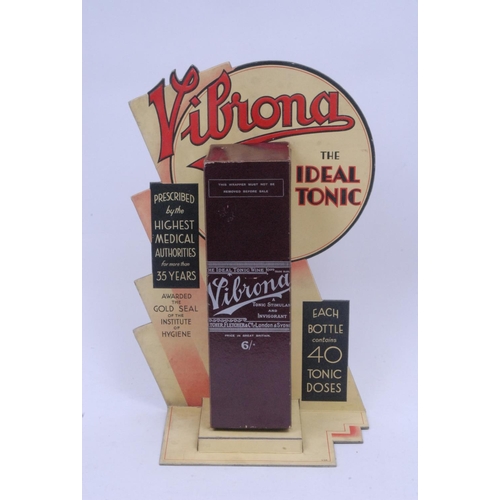 1020 - Fletcher, Fletcher & Co Ltd - an Art Deco cardboard three dimensional showcard, Vibiona, The Ideal T... 