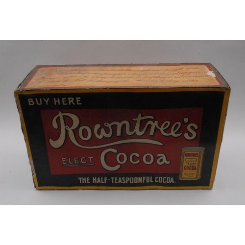 1061 - Rowntree & Co Ltd, York - an early 20th century rectangular cardboard retailer's display packet, Row... 