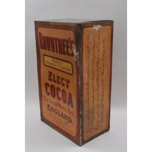 1061 - Rowntree & Co Ltd, York - an early 20th century rectangular cardboard retailer's display packet, Row... 