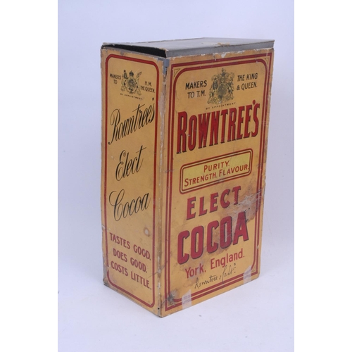 1062 - Rowntree, York - an early 20th century rectangular promotional shop display packet, Rowntree's Elect... 