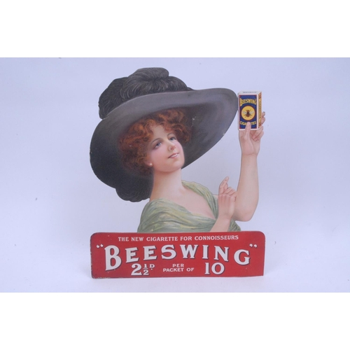 1067 - The Imperial Tobacco Company - an early 20th century cardboard easel showcard, ''Beeswing'' Cigarett... 