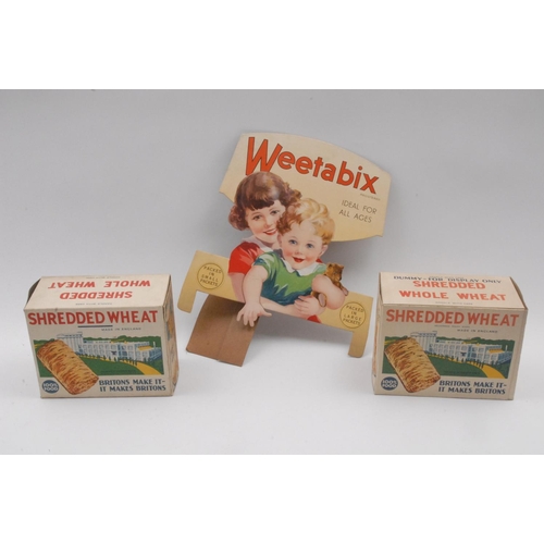 1078 - Weetabix - an early to mid-20th century cardboard shop display, die-cut and printed in polychrome wi... 