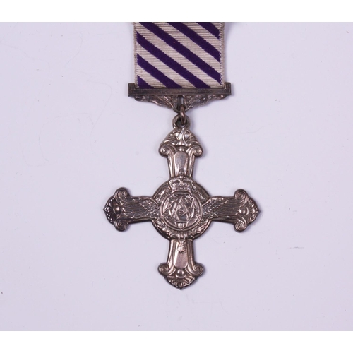 308 - Medal, World War Two, Royal Canadian Air Force, Distinguished Flying Cross, RCAF/RAF, 49th Squadron,... 