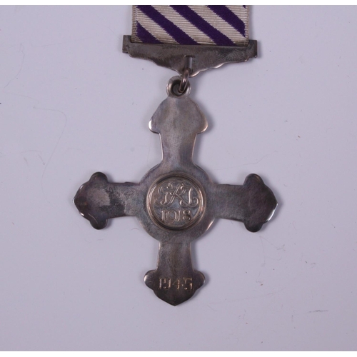 308 - Medal, World War Two, Royal Canadian Air Force, Distinguished Flying Cross, RCAF/RAF, 49th Squadron,... 