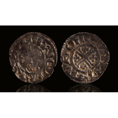 347 - Coin, England, King John, 1d, London, RAVF mostly Fine