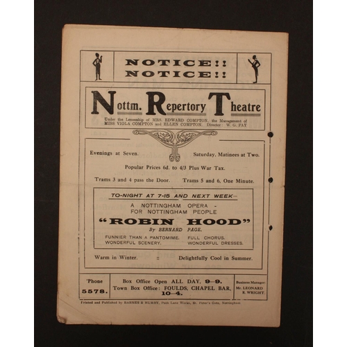 373 - Sport, Football, Programme, 1921, No.6, Complimentary Notts County home game v Blackpool, October 8t... 