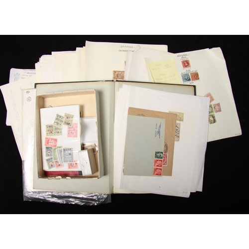 298B - Stamps, World on page including good group of 19th century Germany and German States