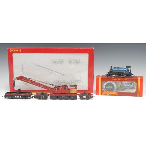 2071 - Hornby Railways OO Gauge R057 CR 0-4-0 saddle tank locomotive, CR blue livery, No.270, boxed; Hornby... 