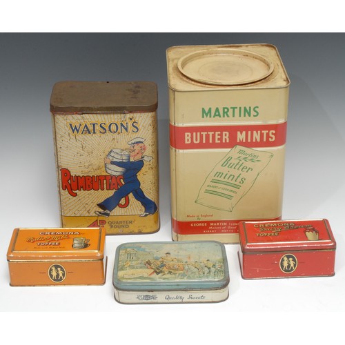 2179 - Advertising - George Martin (Confectioners) Ltd , Kirby Nottinghamshire – a rounded square shop cani... 