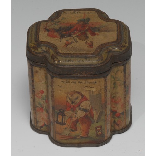 2187 - Advertising, Keen’s – an early 20th century shaped rounded rectangular pictorial mustard tin, Who Ki... 