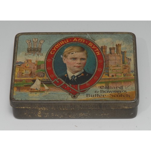 2191 - Advertising, Callard & Bowser’s – an early 20th century rounded rectangular investiture souvenir tin... 