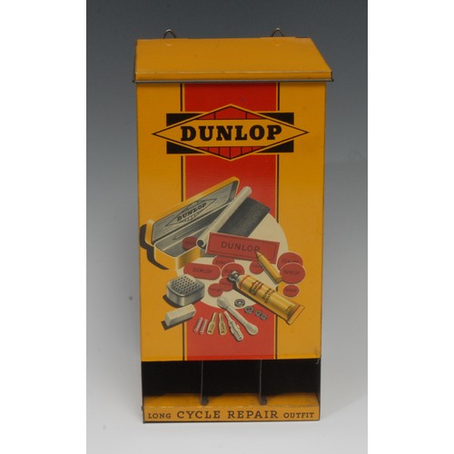 2196 - Advertising, Dunlop – a mid 20th century promotional ‘silent salesman’ counter top display stand, pr... 