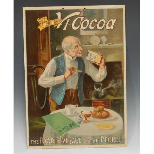 2208 - Advertising, Vi-Cocoa – an early 20th century rectangular pictorial showcard, depicting an elderly g... 