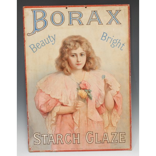 2216 - Advertising, Borax Co Limited – a late 19th century rectangular pictorial showcard, depicting an ill... 