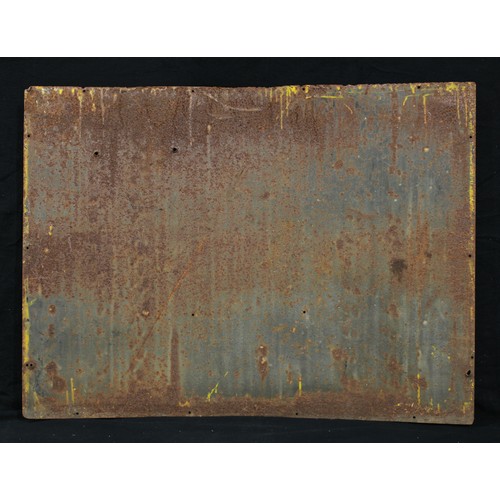 2237 - Advertising, Musical Interest – a large early 20th century rectangular shaped pictorial enamel sign,... 