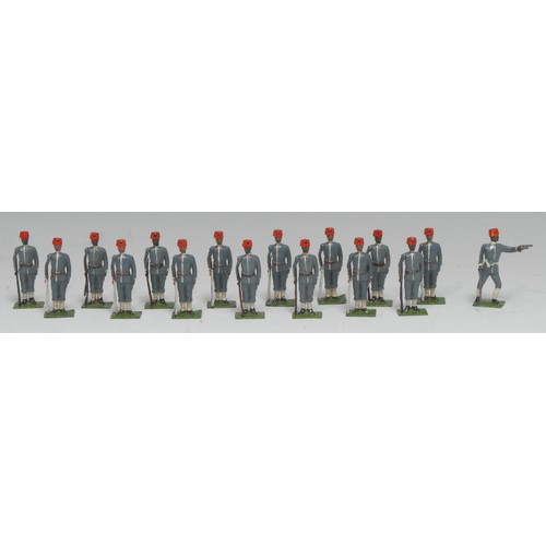 2387 - W Britian (Britains) a group of Egyptian Infantry, comprising of sixteen lead figures, various poses... 