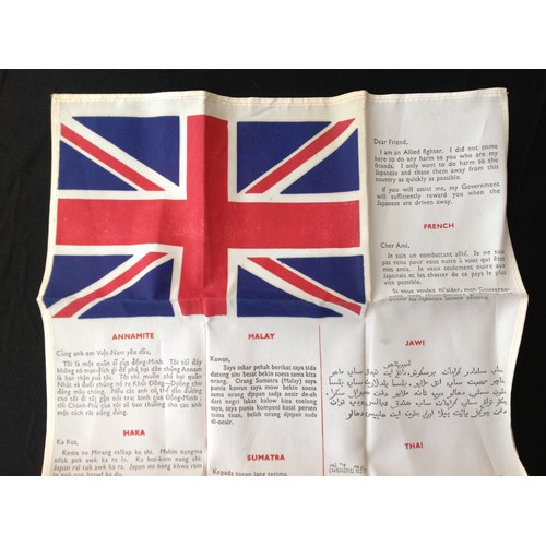 140 - WW2 British British RAF Far East Blood Chit