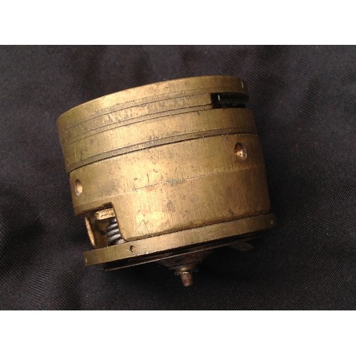 297 - WW2 British Bomb Fuze Mechanical Timer. No markings.