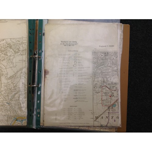 409 - WW2 Third Reich Maps of British Towns intended for use in 1940 during Operation Sealion. There are 1... 