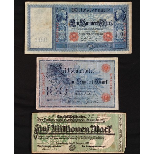 427 - WW2 Third Reich Magazines and Inflation Money collection comprising of 3 art magazine (one 1941 edit... 