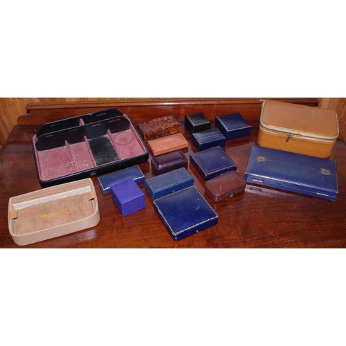 282 - Jewellery boxes, various