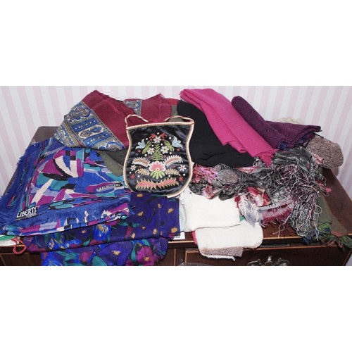 291 - Ladies Scarves - including  Liberty  etc

**Please note all lots must be collected from Sudbury, Der... 