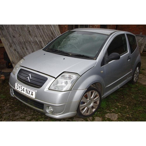 304 - A Citroen C2 DY54 NXX

**Please note all lots must be collected from Sudbury, Derbyshire on the 30/3... 