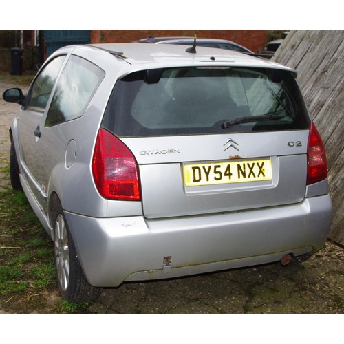 304 - A Citroen C2 DY54 NXX

**Please note all lots must be collected from Sudbury, Derbyshire on the 30/3... 